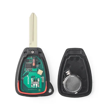 Chiave telecomando per Jeep Wrangler Patriot 2009-2018 FCC ID PCF7941 ID46 Chip - KEYYOU Keyless Entry Remote Car Key Fob 315Mhz per Jeep Wrangler Patriot 2009 2018 FCC