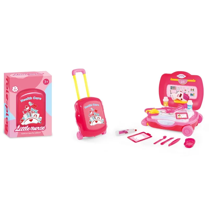

Children'S Educational Model Doctor Medical Care Doctor Play House Toy Set Suitcase Injection Tool Model Medicine