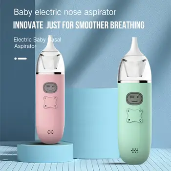 USB Nasal Aspirator Baby Electric Nasal Aspirator Newborn Baby Nose Cleaner  Safety Sanitation Nasal Dischenge Patency Tool 1