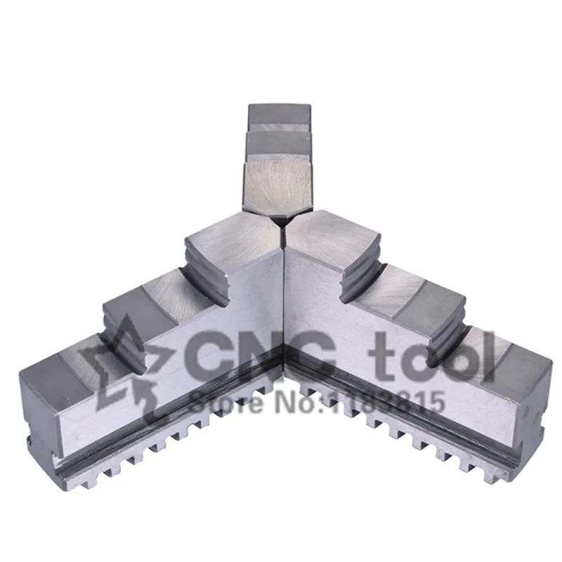 3pcs Reverse claw K11-80 100 125 130 160 200 Lathe Chuck Cartridge Lathe Accessories,three-jaw chuck Claw Manual three jaw chuck