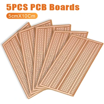 

5x10cm PCB Boards 2.54mm Hole Pitch Prototype Paper Printed Circuit Panel Universal Experiment Matrix Circuit Board Diy Kit