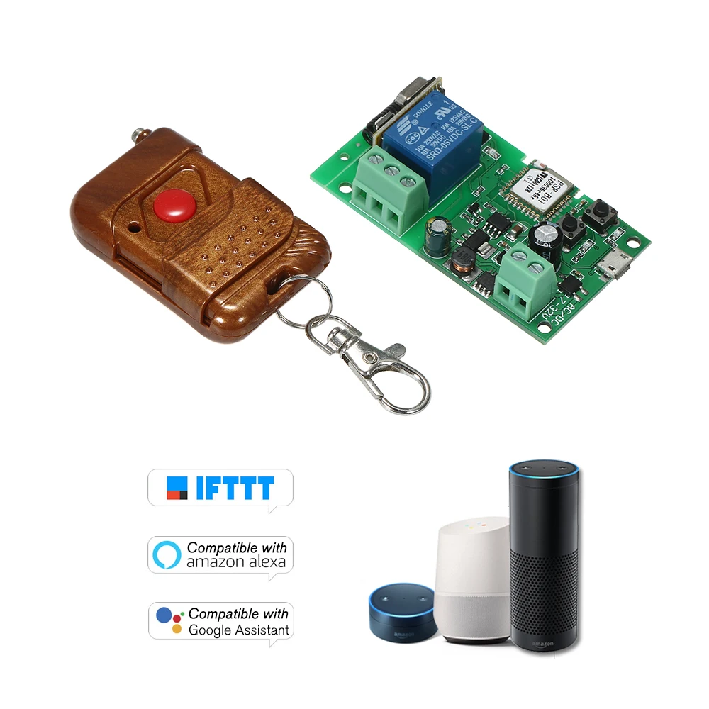 EWeLink USB DC5V 12V 24V 32V RF 433Mhz Wifi переключатель беспроводной релейный модуль умный дом