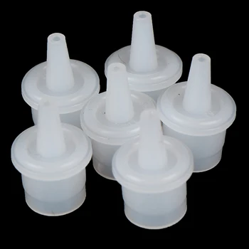 

50PCS/Lot Eyelash Glue Bottle Cork Disposable Individual False Eyelashes Extension Glue Empty Bottle Plug Replacable Supplies
