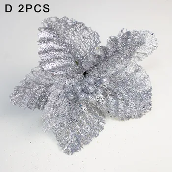 

Room Artificial Flower Plastic Glitter Fake Ornament Artificial Flower