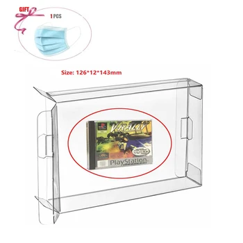 

Ruitroliker 10Pcs Clear Box Case Sleeve CIB Protector for PS1 Box