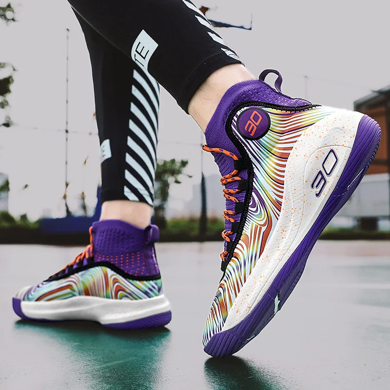 High Quality Basketball Shoes Men Sneakers Boys Basket Shoes Winter