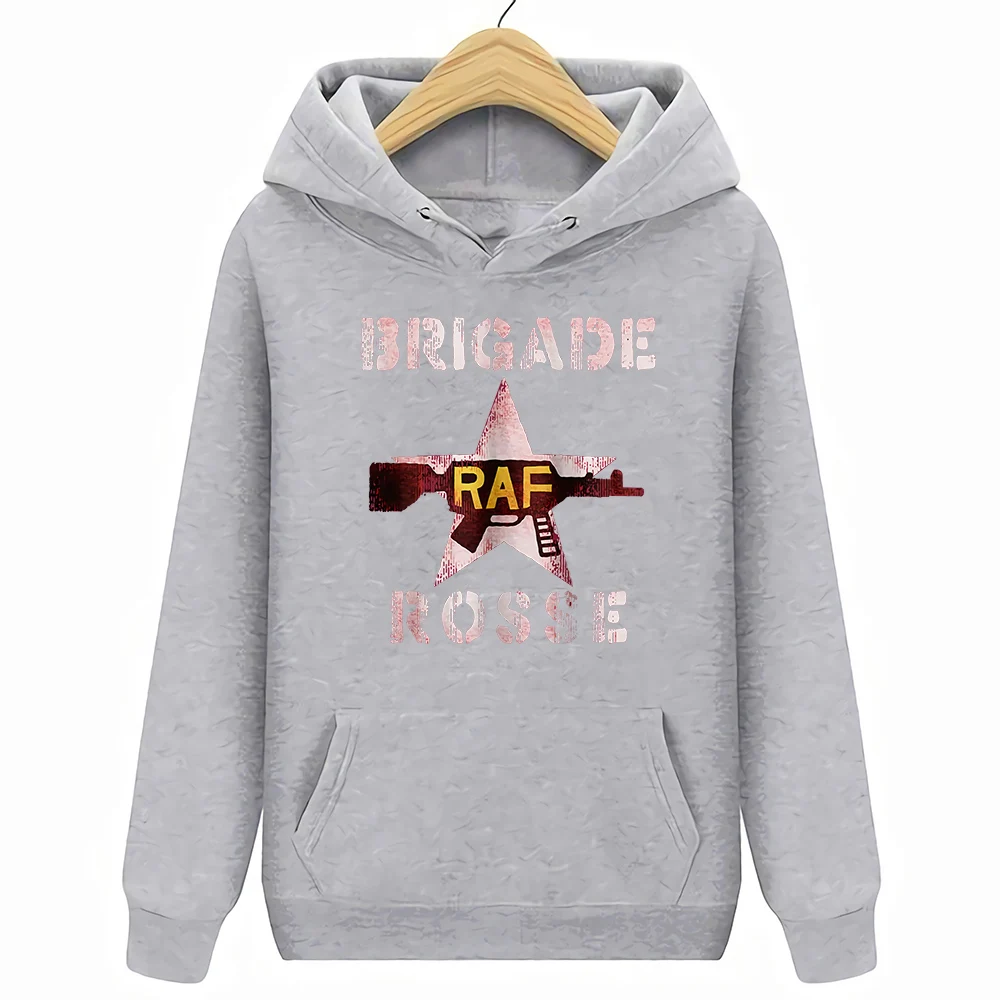 Brigade Rosse Raf толстовки носить Joe Strummer The Clash Red Army Рок Панк Великобритания - Цвет: Серый
