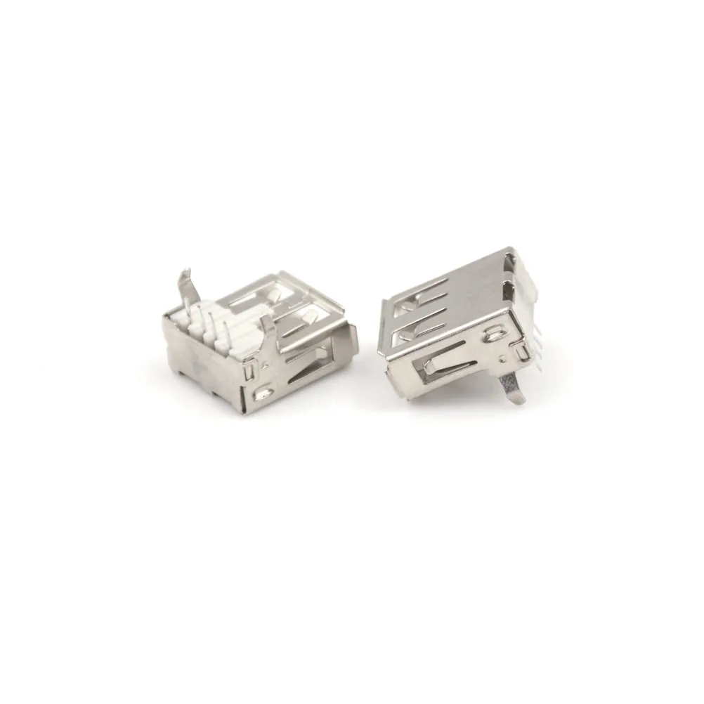 

20Pcs USB Type A Standard Port Female Solder Jacks Connector PCB Socket USB-A type