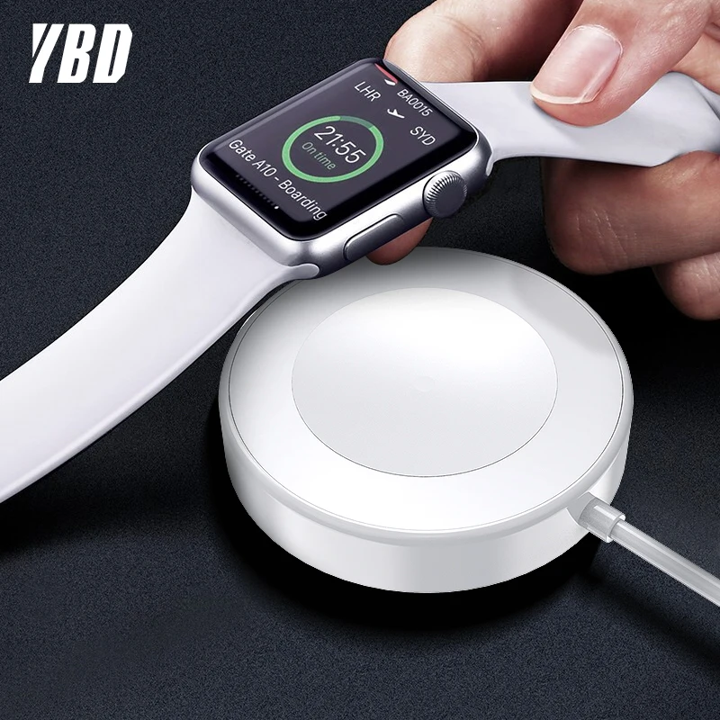 

YBD 1m Wireless Charger for Apple watch 1/2/3/4 USB fast wirless charging Cable-in Wireless Chargers from Cellphones & Telecom