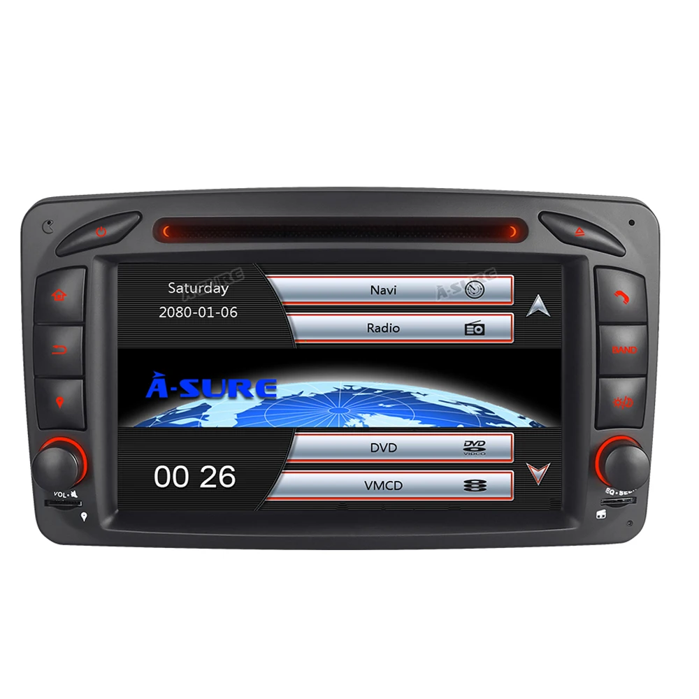 Excellent A-Sure Car DVD Radio GPS Navigation for Mercedes-Benz C/CLK Class W203 W209 Viano Vito W639 G-Class W463 USB Ipod VMCD SD 2 Excellent A-Sure Car DVD Radio GPS Navigation for Mercedes-Benz C/CLK Class W203 W209 Viano Vito W639 G-Class W463 USB Ipod VMCD SD 2