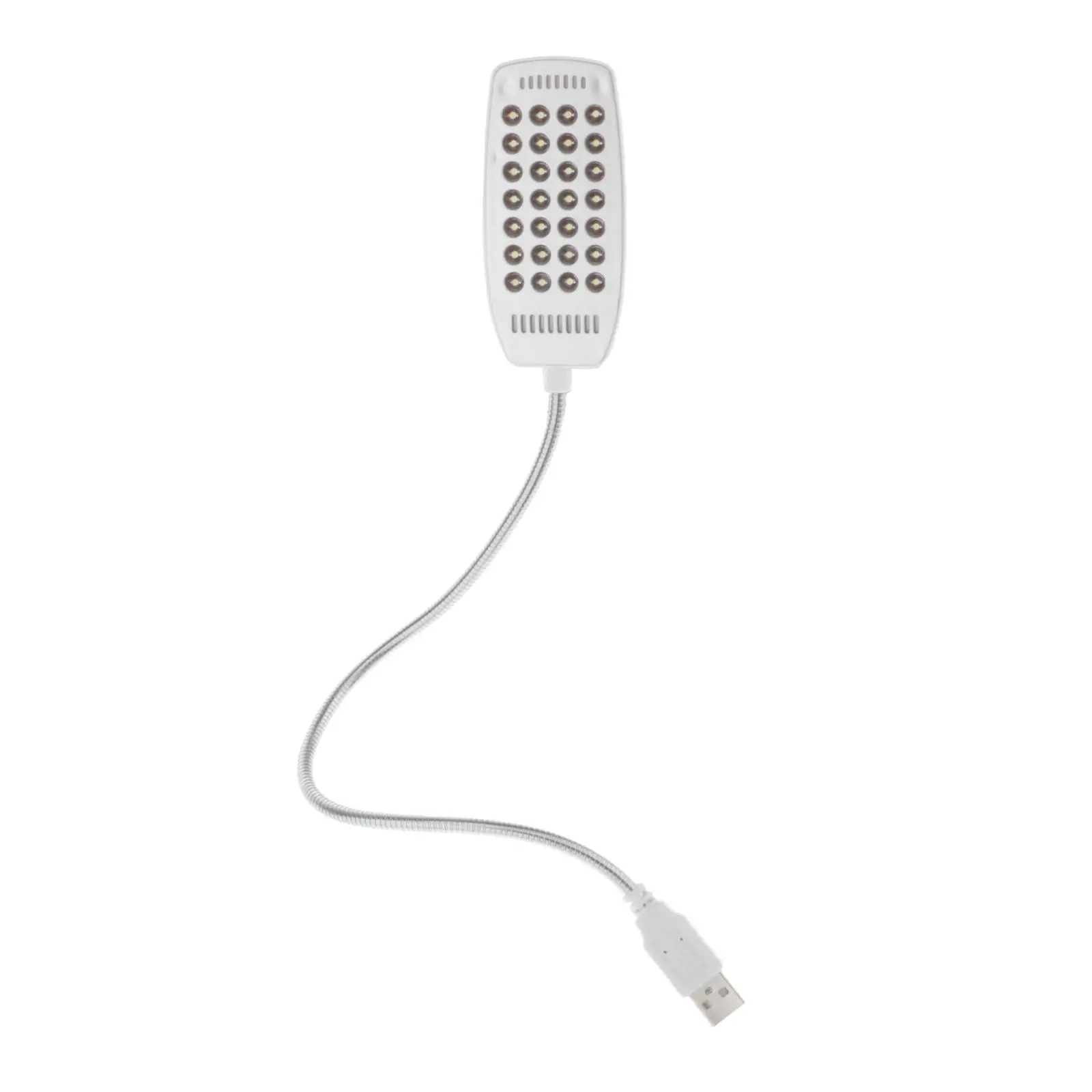 USB Portable Reading Lamp with 28 LED Flexible Gooseneck for Notebook Laptop PC Computer Night Light
