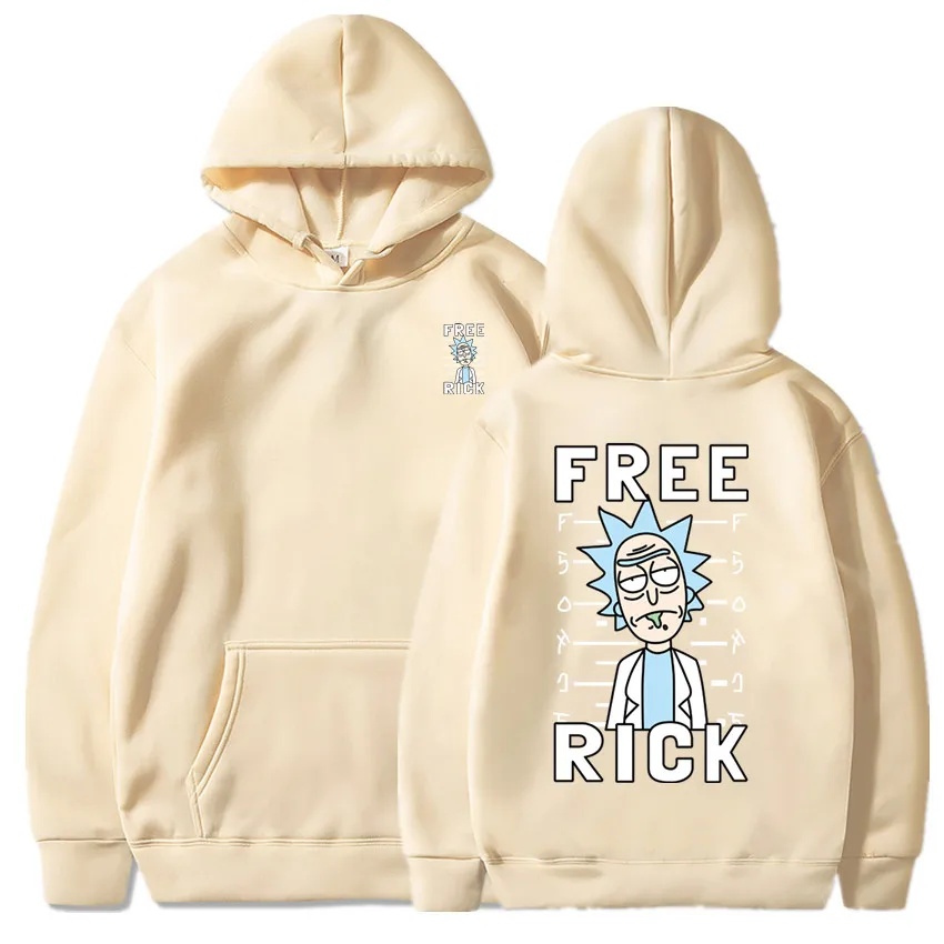 Модная толстовка с капюшоном для мужчин и женщин Rick Morty брендовый осенне-зимний