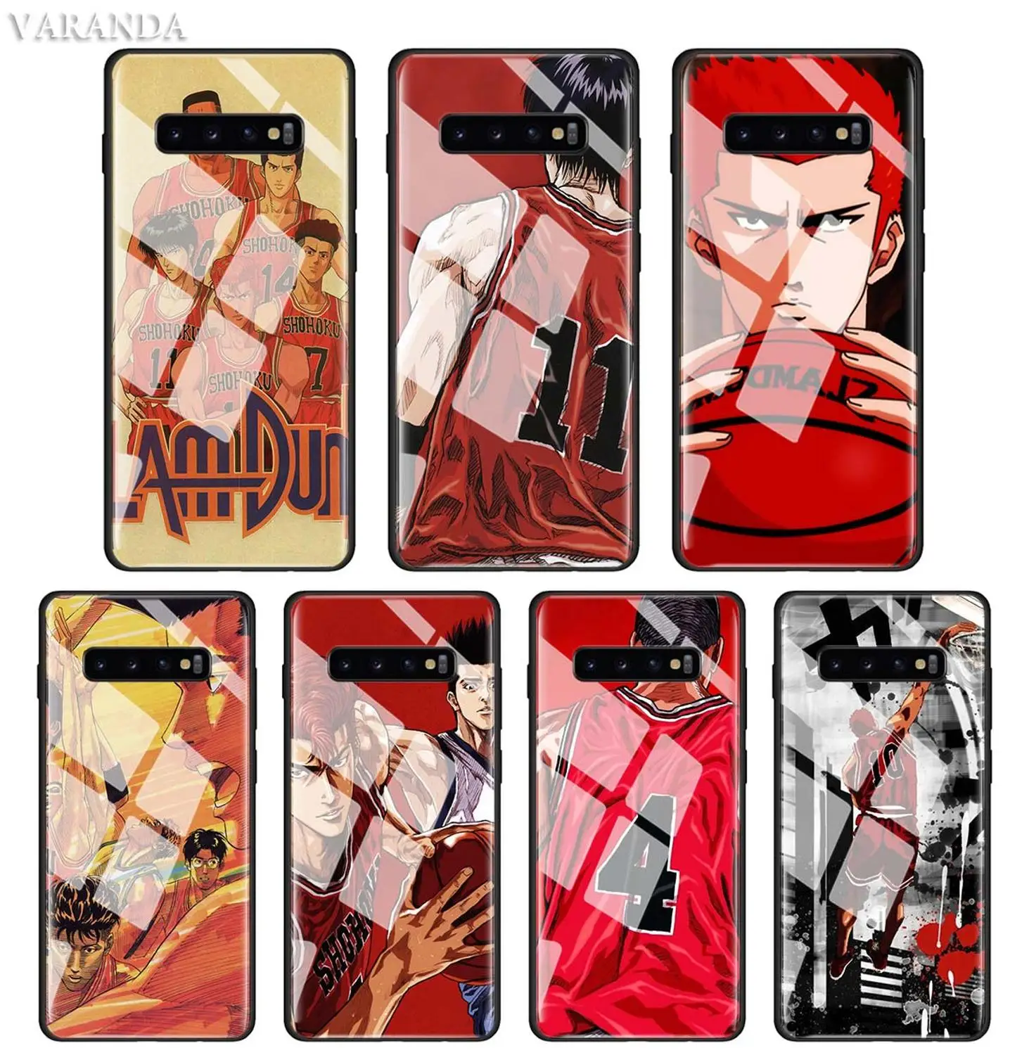 Чехол SLAM DUNK из аниме для Samsung Galaxy S20 Ultra Plus S10 5G S10e S8 S9 Note 10 черный мягкий чехол