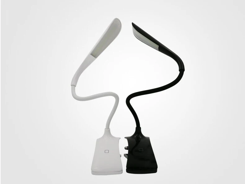 LED USB Portable Rechargeable Dimmer Portable Led Clip Desk Lamp