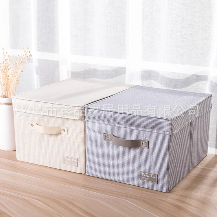 Storage Box Clothes Storage Box Waterproof Oxford Cloth Storage Box Flip Large Size Storage Box