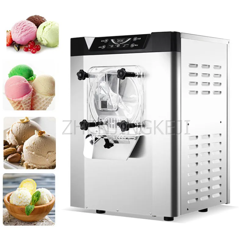 

220V Commercial Hard Ice Cream Machine Fully Automatic Desktop Restaurant Chain Chocolate Taro Hard Processing Equipment 1400W