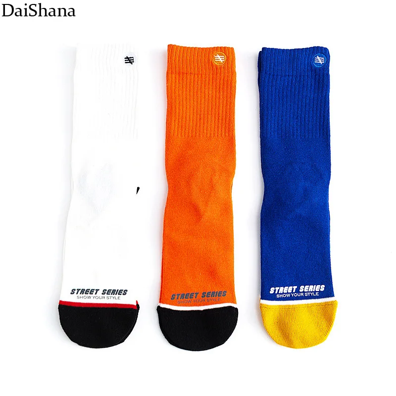 3Pairs New Fashion Unisex Sock Harajuku Korean Style Cotton Women Socks Skateboard Happy Crew Tide socks Meias Mujer EU36-44 52 H5188fe1fd129460da160bc13c575c38cc