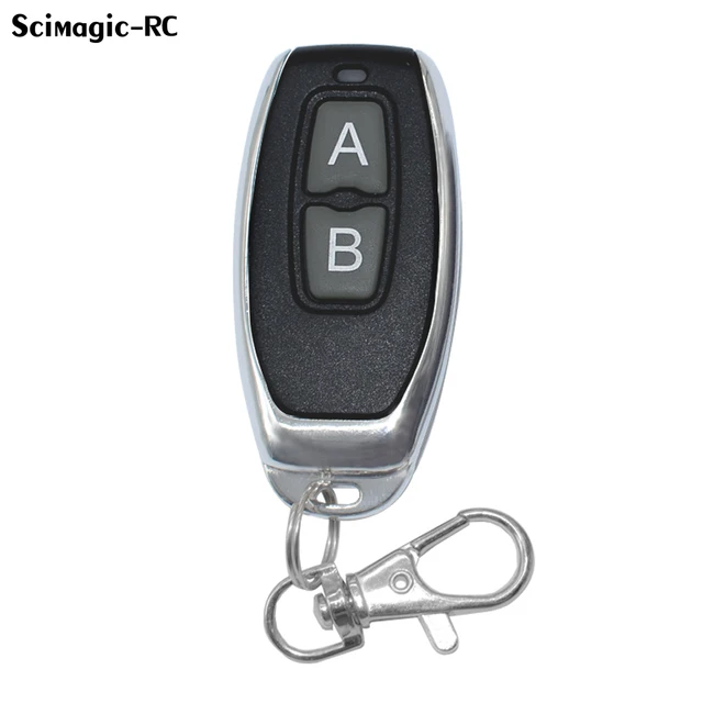 Universal Wireless 433.92Mhz RF Remote Control 433 Mhz Cloning Fixed Code Remote Control 2 Channel For Gate Car Home Garage Door 4