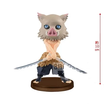 

In stock Original banpresto Kimetsu No Yaiba Figure Q posket vol.2 Inosuke Hashibira PVC action figure model Figurals