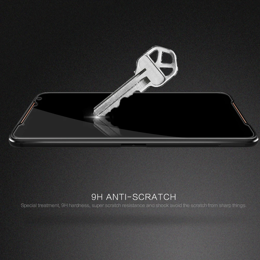 Для Asus ROG Phone II закаленное стекло Nillkin Amazing CP+ Pro Полное покрытие Защитная пленка для экрана 9H 0,33 мм 2.5D Взрывозащищенная