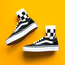 Весенне-летние новые стильные детские носки в Корейском стиле, хлопковые черно-белые модные спортивные носки для малышей