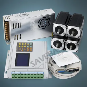 

CNC Kit With TB6560 4 Axis Box Professional Version Driver Board & HB Motor/PSU