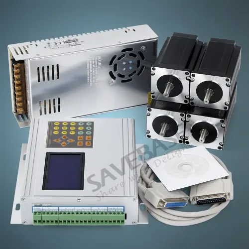 CNC Комплект с TB6560 4 осевой коробкой профессиональная версия драйвер платы и HB