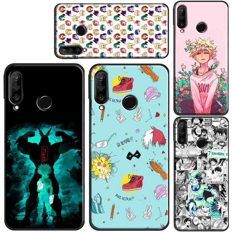 Чехол Boku no Hero академический для телефона Huawei P30 P20 P40 Lite Pro P Smart 2019 Z Nova 5T Honor 50 10i 8X 9X |