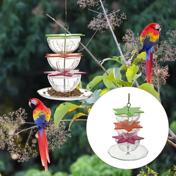 

1 Pc Parrot Toy Hanging Sturdy Durable High Quality Prime Feeder Bite Toy Foraging Toy Food Holder for Bird Parrot