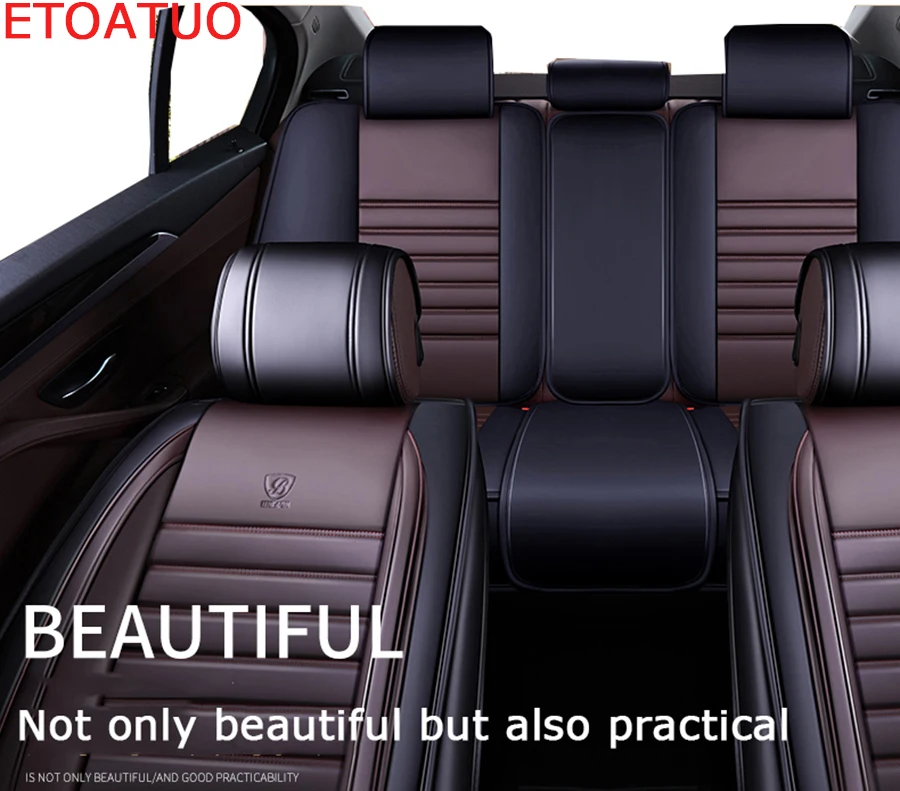 Чехлы для сидений автомобиля из искусственной кожи с полным покрытием для audi a6 c5 c6 c7 4f avant allroad audi a7 audi q3