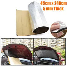 1 рулон 240 см x 50 см автомобильный звукоизоляционный звукоизолирующий шумоизоляционный хлопок Теплоизоляционный закрытый сотовый пена аксессуары для интерьера