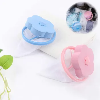 

Laundry Balls Hair Removal Catcher Catcher Filter Mesh Cleaning Balls Cleanpads Washing Machine Floating Laundry Filter Bag Net