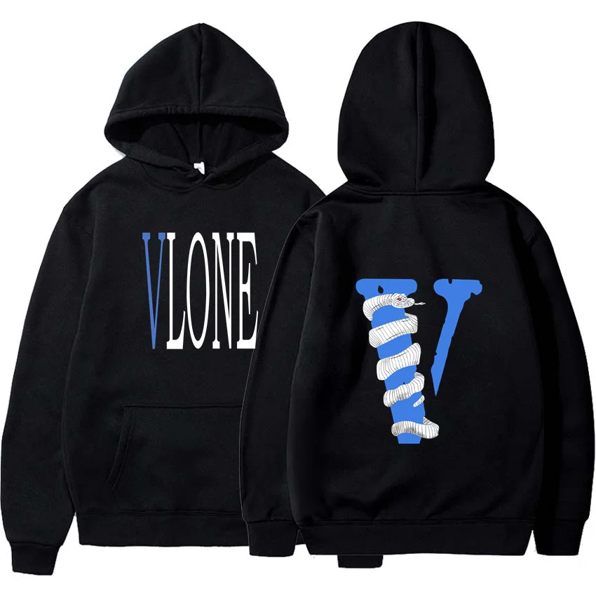 blue vlone sweater