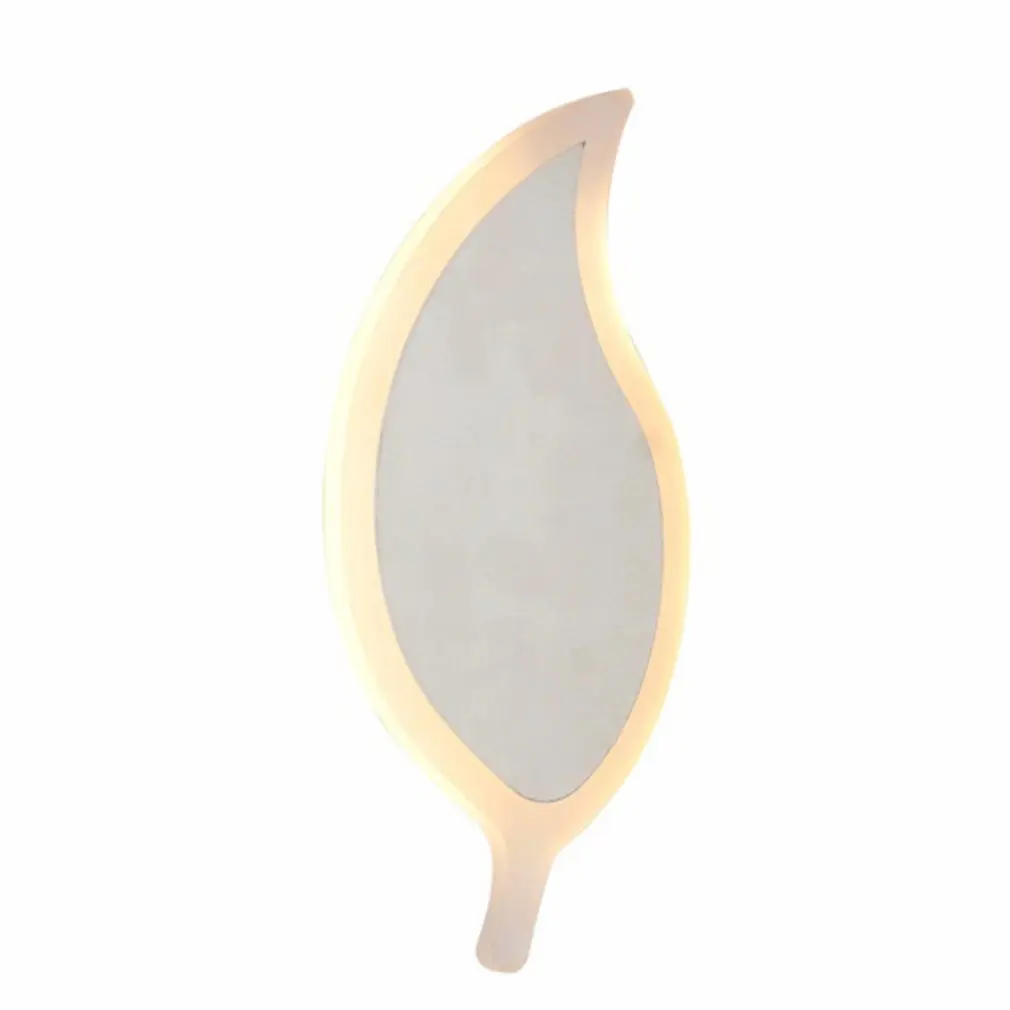 

Simple Leaf Shape Acrylic Wall Light Led Indoor Wall Lamps Led Wall Sconce Lamp Lights for Bedroom Living Room Stair