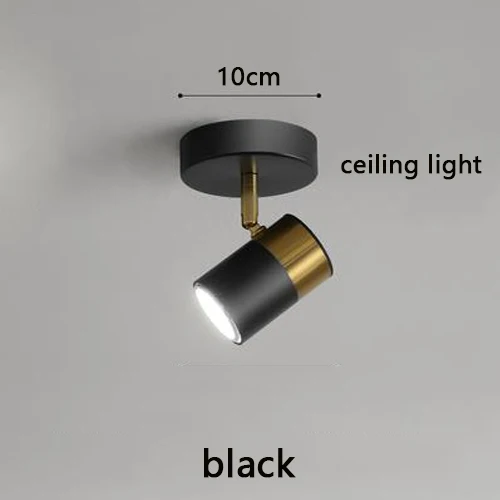 Ceiling light-black