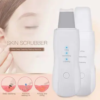 

Vibrate Deep Face Cleaning Skin Scrubber Remove Dirt Blackhead Not Ultrasonic Shovel Facial Scrubber Whitening Wrinkles Reduce