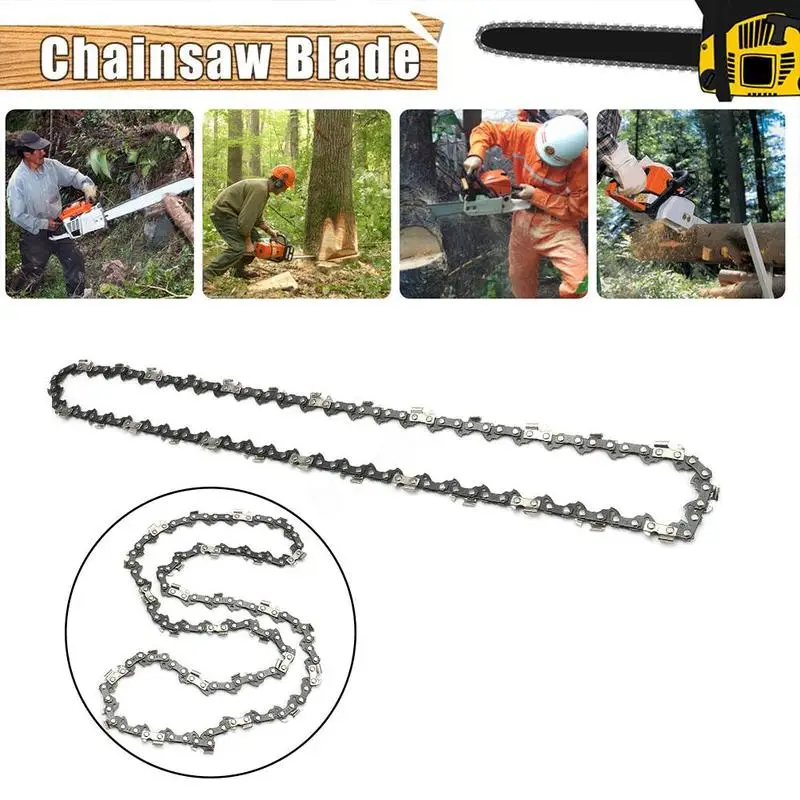 16 Inches 3/8 Drive Link Chainsaw Saw Chain Wood For Cutting Parts Chain Saw Chainsaw Chainsaw Lumber Cutting Mill H4C3 images - 6