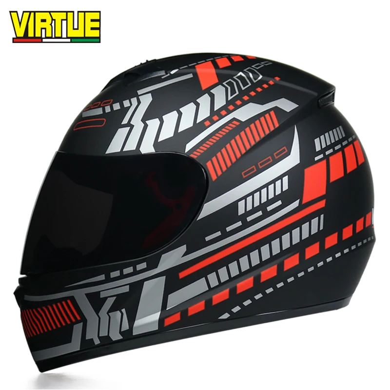 Полнолицевой шлем moto rcycle шлемы Racing dot capacete de moto ciclista para moto cross cask casco s m l xl матовый черный - Цвет: b5