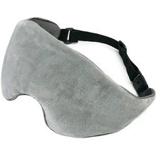 Heatable And Freezing Eye Mask With Silicone Beads Adjustable Straps Soft Cotton Eye Mask, Pressure, Heat Or Cold Therapy, Flexi