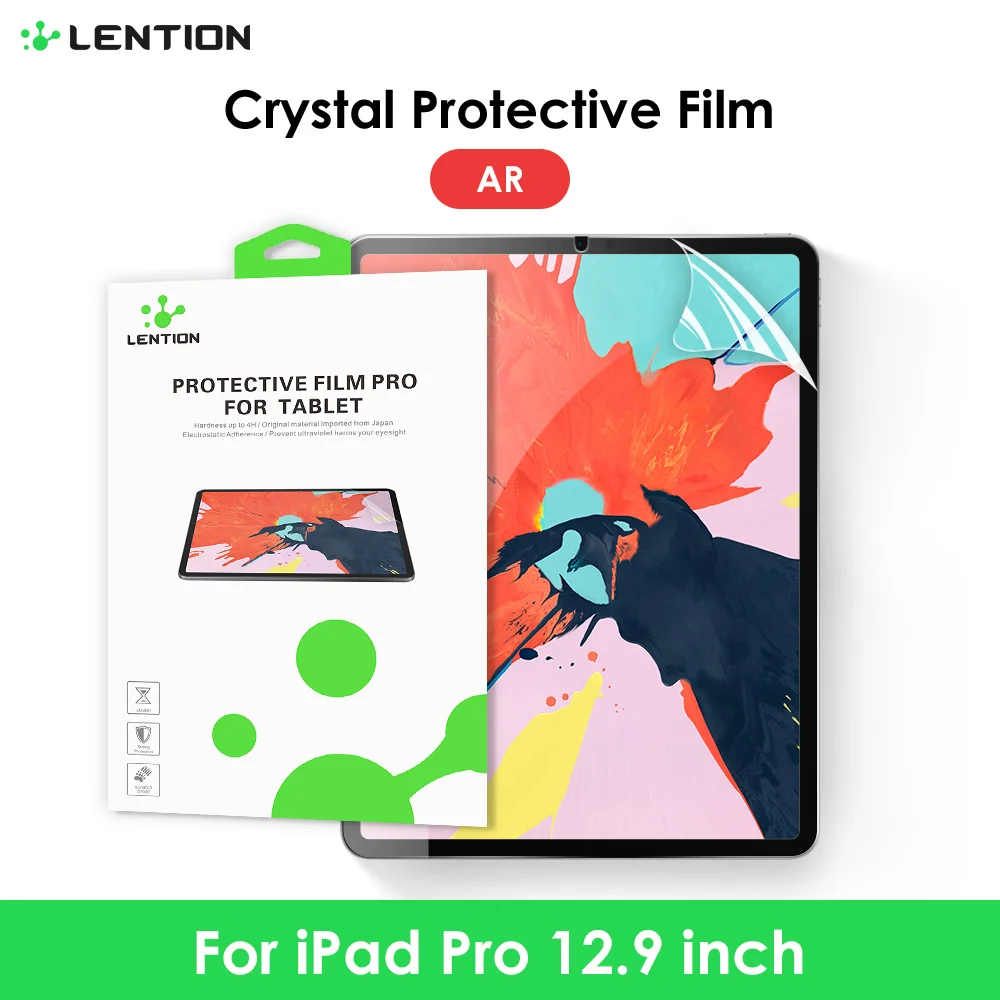 Lention HD Защита от царапин Олеофобная экрана для Apple New iPad Pro 12 9 дюйма | Компьютеры и