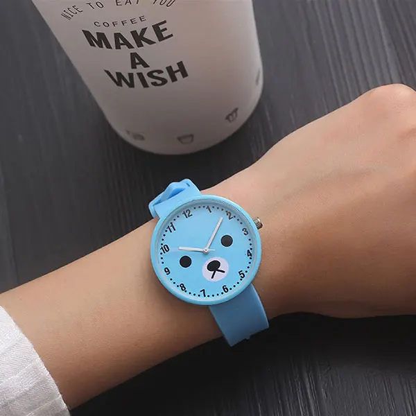 Новые силиконовые модные студенческие Детские часы, детские часы, наручные часы для девочек и мальчиков, детские часы, кварцевые наручные часы, подарок для девочки