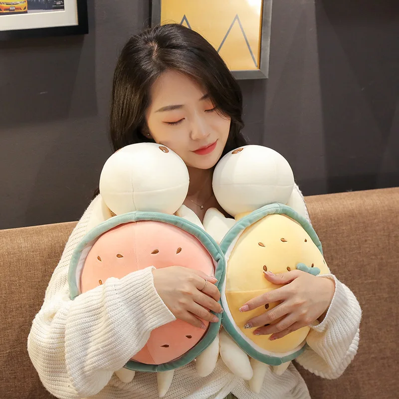 

Creative Soft Adorable Fruit Turtle Plush Toys Watermelon Turtle Doll Little Turtle Doll Gift