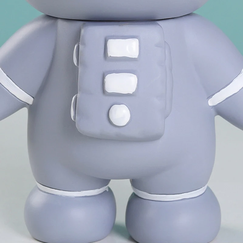 Astronaut Piggy Bank Night Light 3 in 1 Mini Spaceman Vinyl Desktop Ornaments Nightlight Home Office Decor Gift Toys Creative GD