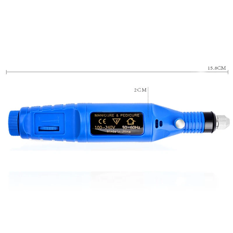 RBAN NAIL1PC USB Электрический сверлильный станок для ногтей ручка дизайна инструменты