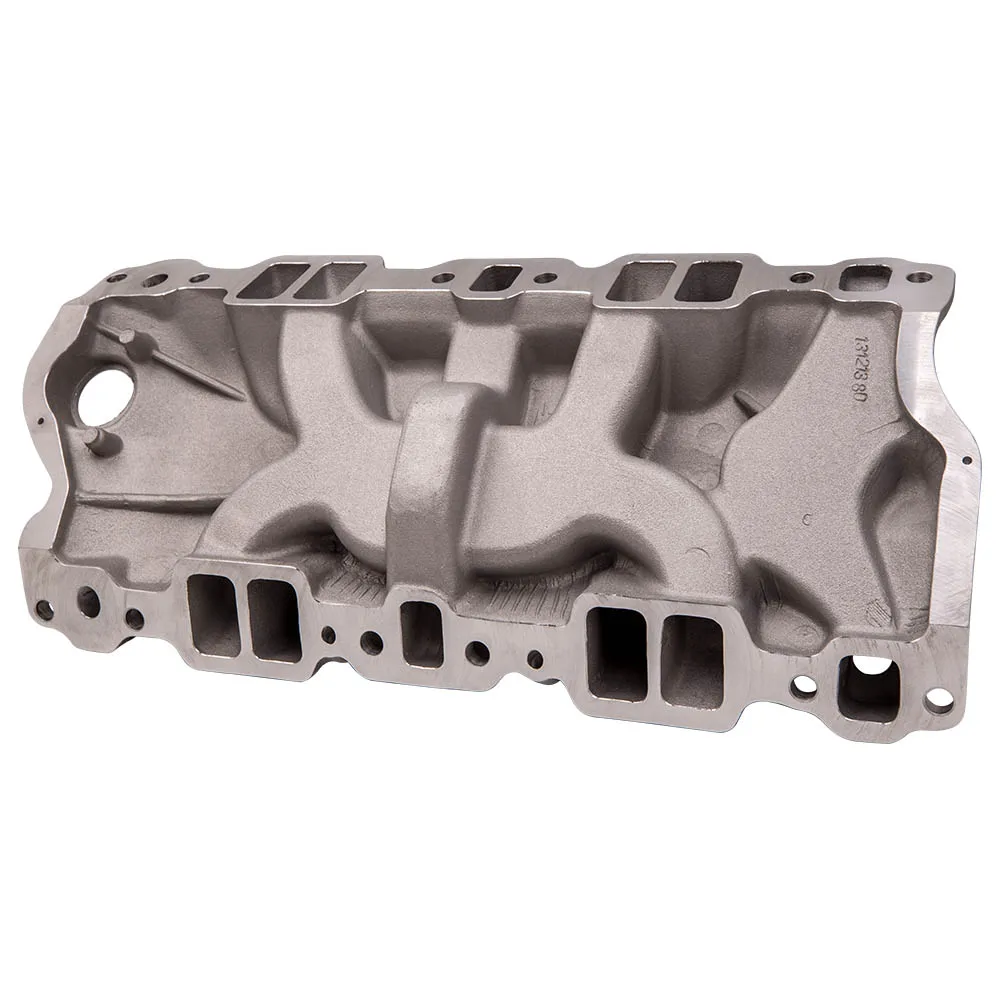 Aluminum Intake Manifold For Chevrolet 19861995 350 Tbi Stock Heads