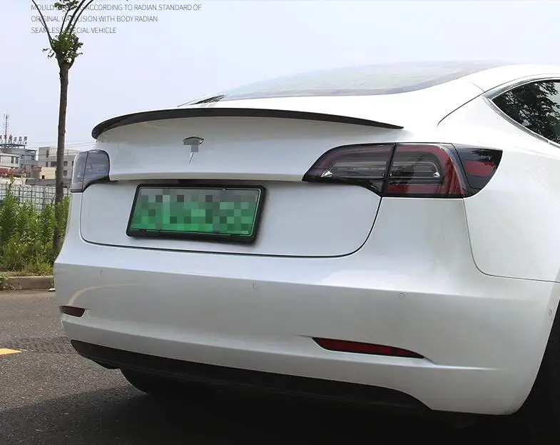 Спойлер для Tesla model S 2012 2018 Высококачественный спойлер из углеродного волокна s