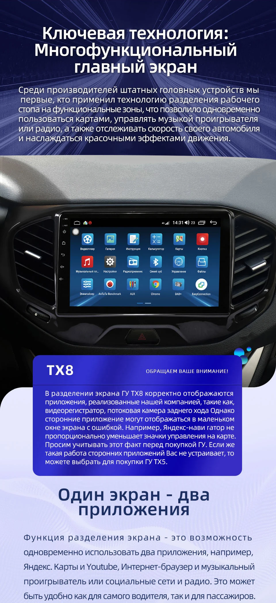 TUXIN Android 8.1 Для LADA Vesta ВАЗ Cross Sport Автомобильный радиоприемник Мультимедийный проигрыватель 9 '' Экран IPS 4G+ 64G,8-ЯДЕР,32EQ+DSP Навигация GPS Авто Автомобильное видео 2 din