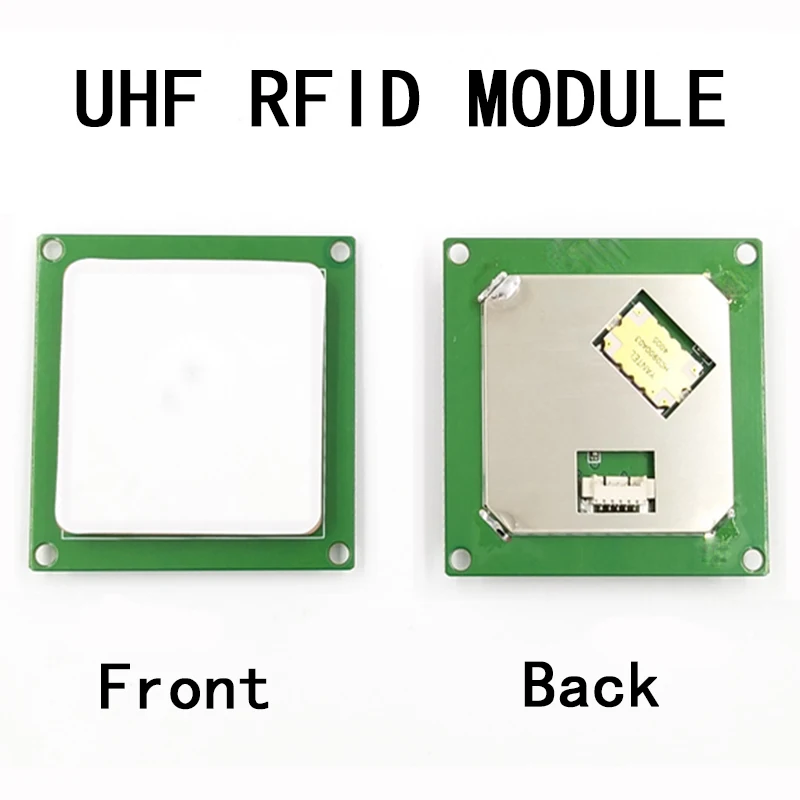FM-506 Size 50*50mm UHF RFID 865~868MHz or 902-928mhz Integrated 3dBi Double Feed Antenna Label Reader Module With Free SDK |