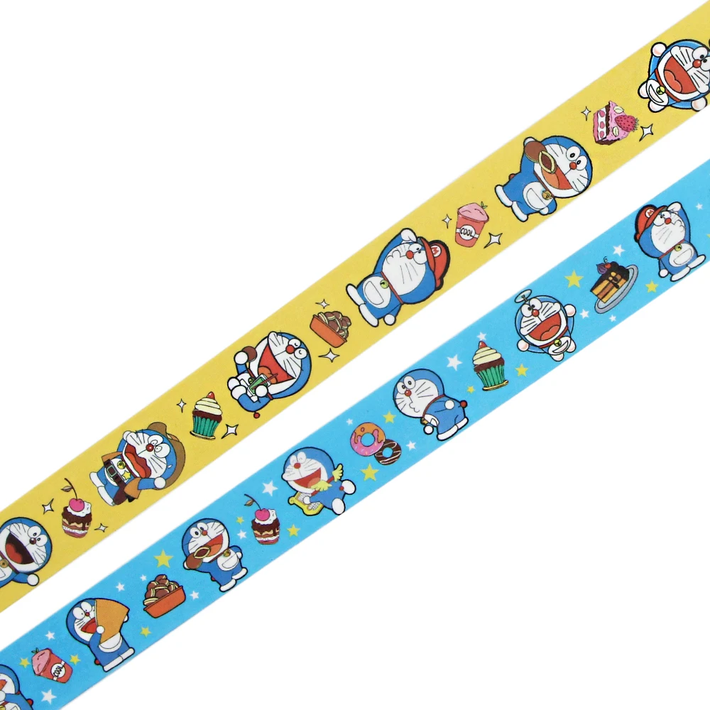 Ranрасположенный R840 милый Дораэмон с рисунком клейкая лента из рисовой бумаги