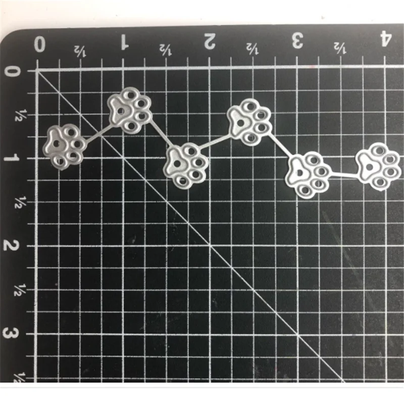 Kokorosa, собачьи лапки, принты, металлические режущие штампы, Скрапбукинг для изготовления открыток, сделай сам, тиснение, новые штампы для рукоделия, поступление - Цвет: DMB2063